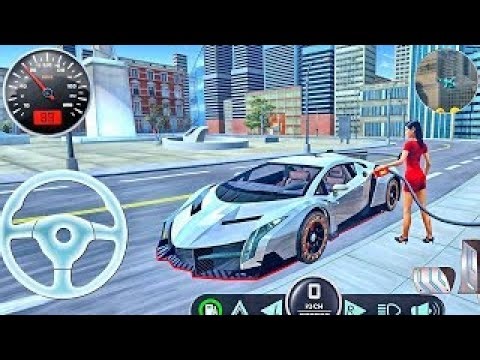 Lamborghini Driving Simulator | Open World Car Game 3D | Realistic USA Driving Gameplay”