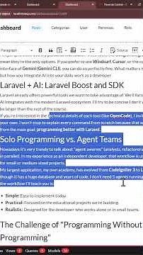 🔴 Introduction - Laravel 13 + AI From Scratch: The Definitive Course and Book for Full Stack Deve...