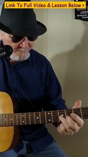 #1 - Easy Beginner Blues Riff #1 in the Key of D - Acoustic Guitar Lesson