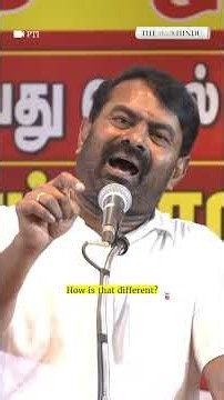 NTK leader Seeman questions Vijay's use of 'Joseph Vijay' name during elections