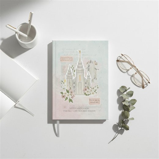 Custom LDS Missionary Journal | Book of Mormon Study Journal, Missionary Farewell Gift - Etsy