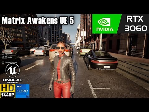 Matrix Awakens Unreal Engine 5 PC | RTX 3060 | i7 11800H