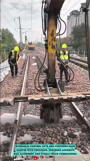 Precision Rail Alignment Tool: Automated Sleeper Positioning for High-Speed Railway Innovation