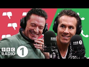 "Damn you Reynolds!!" Hugh Jackman and Ryan Reynolds play Unpopular Opinion