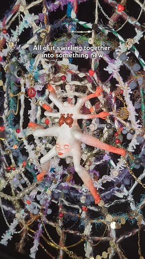 686K views · 33K reactions | Making a trashy spiderweb ️️✨ I like...