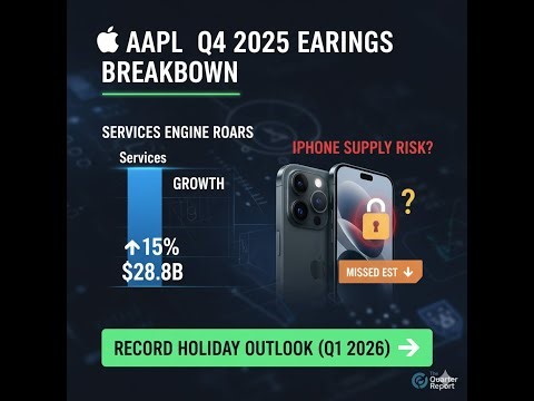 AAPL Q4 FY2025 EARNINGS-The Financial Breakdown: Earnings, Stocks, & Investing