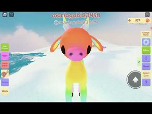 como conseguir a vaca arco-íris em Moo-roblox