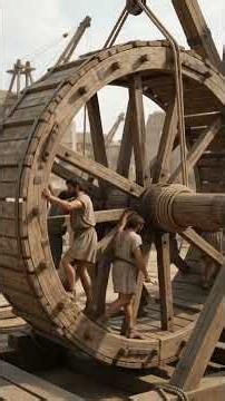 How did the Romans build THIS without modern machines?