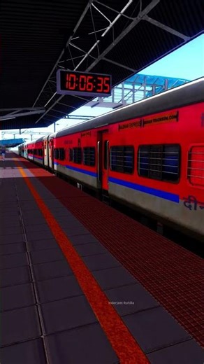 Duronto Exprs Flying Past Station at Full Speed😳🔥 #indiantrains #train #trains #railway #usa #india
