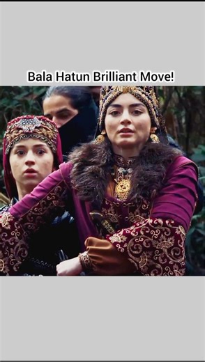 Bala Hatun’s Brilliant Move 😲 Saved Halima ☠️ #shorts #kurlusosman