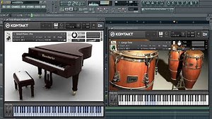 Kontakt Plug-in VST : Grand Piano & Conga Tone ( Salsa Music In Fl Studio ) Chords - ChordU