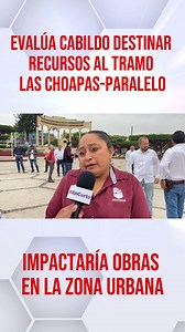 El Cabildo evalúa destinar recursos al tramo Las Choapas-Paralelo, una obra que mejorará la conexión hasta Los Soldados; pero impactaría en obras de la zona urbana ¡Tu voz cuenta! La alcaldesa Mariela Hernández destaca que la decisión será tomada con base en la opinión ciudadana. 🚧 La otra opción es seguir gestionando recursos ante el Gobierno del Estado. https://www.presencia.mx/nota.aspx?id=209017&s=3 #ParticipaciónCiudadana #MejorandoLasChoapas #LasChoapas #Paralelo #PresenciaSureste | Prese