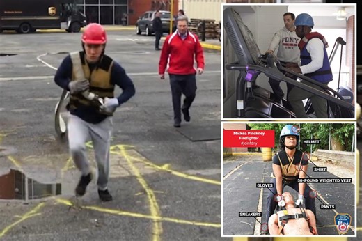 Could you pass the FDNY’s fitness test? 7 tasks include swinging a sledgehammer
