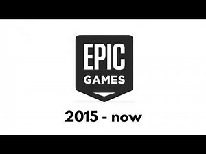 Epic Games Logo History TImeline