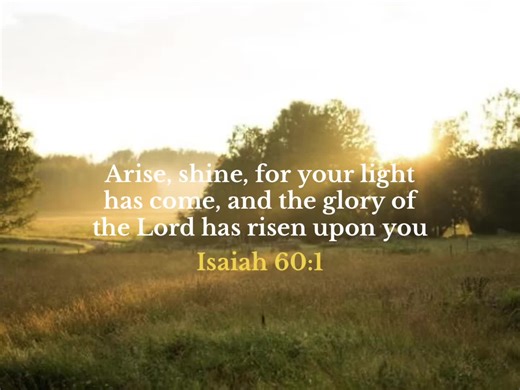 The Glory of the Lord: Isaiah 60:1 Explained