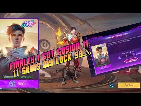 “All 11.11 Gusion Skins Unlocked | Complete Gusion Skin Collection 2025 (Ultimate MLBB Showcase)”