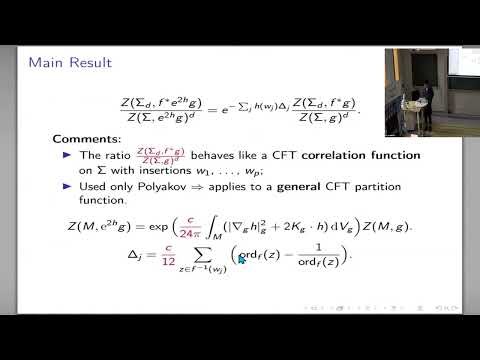 CFT, Jiasheng Lin, Conical Approach to Entanglement Entropy via Polyakov Formula