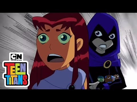 Teen Titans | Raven and Starfire vs Puppet King | Cartoon Network