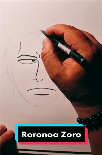 Dessiner Zoro de One Piece - Tutoriel de Dessin Manga
