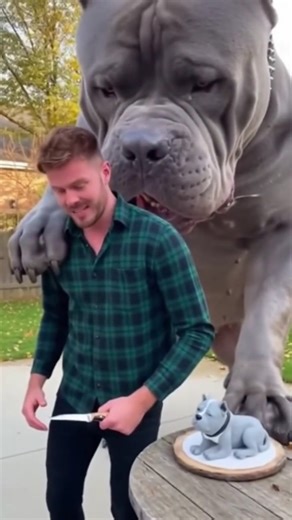 NEVER cut his cake! 😳😂