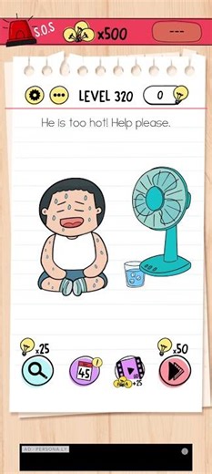 brain test 320 || brain test level 320