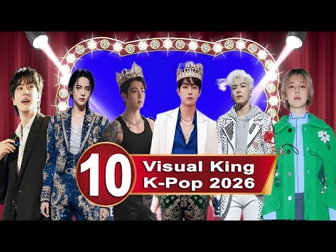 Top 10 Visual King K-Pop 2026 | Global Fans Decide the Real No | Top 10 Most Facts