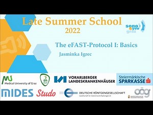Late Summer School 2022 | The eFAST-Protocol I: Basics