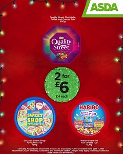 Share with the family, keep one back for you... Shop safely in-store or order online. That's an #AsdaPriceChristmas | Asda