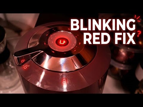 Nespresso VERTUO - Blinking RED Fix in 2 minutes