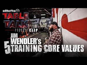 Jim Wendler's 5 Training Core Values | elitefts.com