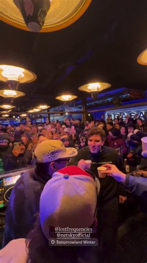 Lost Frequencies B2B Netsky Live @ Tomorrowland Winter 2026, Huez/Alpe d'Huez, France #shorts #edm