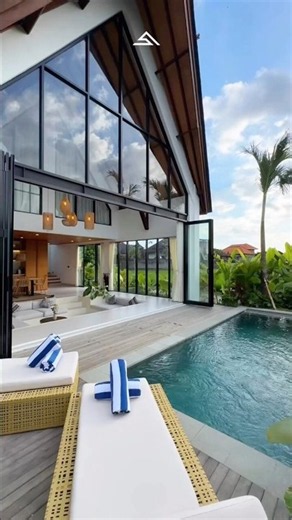 This is what a perfect minimalist vacation villa should look like #home