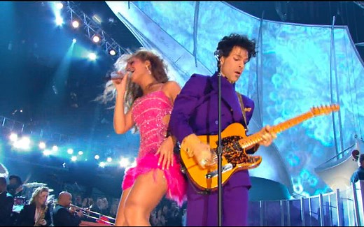 【BEYONCÉ】局长和PRINCE 2004年格莱美开场表演