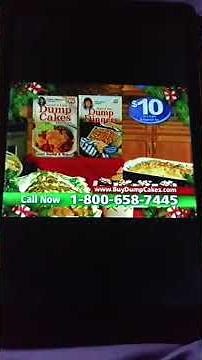 Dump Cakes Holidays Commercial With Cathy Mitchell (2014) 🎄🎂😋