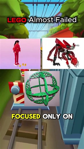 LEGO Almost Disappeared FOREVER. #shorts #lego