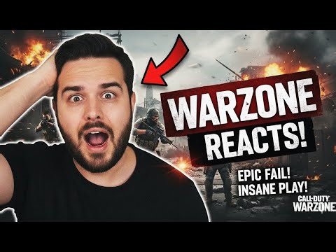 Reacting To The CRAZIEST Warzone Moments Ever!