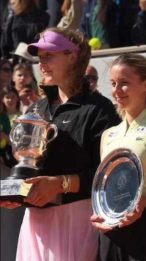 History Made! Mirra Andreeva Wins Her First Grand Slam at Roland Garros #rolandgarros #frenchopen