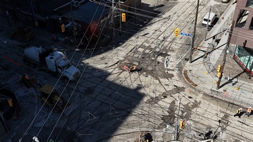 How TTC track work at the King and Dufferin intersection will impact your commute