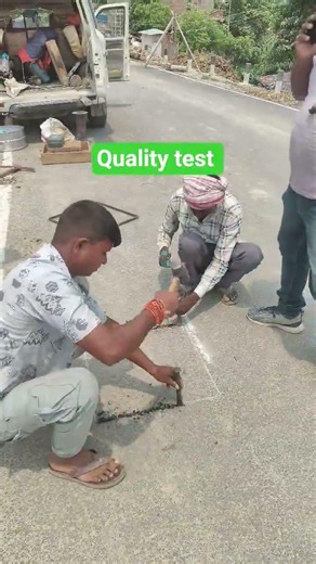 Quality test #civilengineering