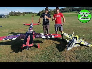 DUET FLIGHT M138 Lizard Jet & Edge 540 - SAB Avio | Extreme Flight - MFG Mistelgau - Felix & Tomy