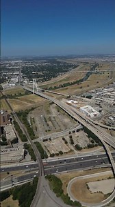 Margaret Hunt Hill Bridge in Dallas 🇺🇸 | Texas' Most Iconic Modern Landmark #Shorts