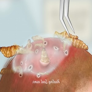 12M views · 58K reactions | ASMR Treatment for postpartum hair loss in new moms animation | Erin Stevens | Facebook