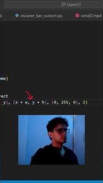 Barcode reader with Python and OpenCV. #python #programming #opencv