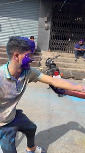 Holi mai bhai ke sath dance 😜😂 | Gaurav Joshi