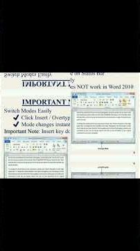 Insert and Replace text in Ms word #exam #computereducation #exam #excel #tips #computer #windows