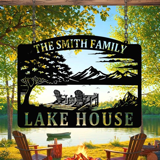 Custom Pool & Patio Metal Sign: Personalized Backyard Wall Decor - Etsy