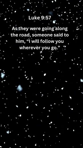 Jesus Saves | Luke 9:57 Daily Bible Verse