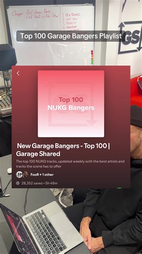 We have updated the top 100 Garage Bangers Playlist