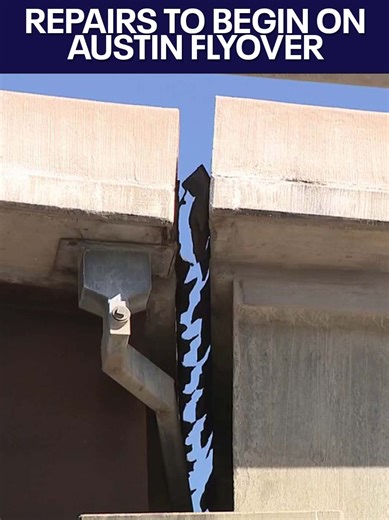 A viral video showing a big gap in a North Austin flyover has been getting a lot of attention. The clip appeared to show noticeable separation between two sections of the U.S. 290 overpass at I-35. TxDOT said the bridge is safe and structurally sound. #news #foryoupage #fyp #austintx