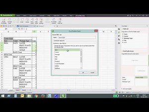 How to make Pivot Table in Excel in Hindil (WPS Office)